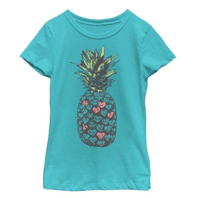 Lost Gods Heart Pineapple T-shirt : Target
